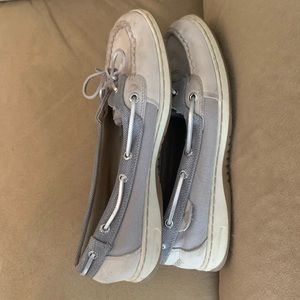 Grey women’s sperrys